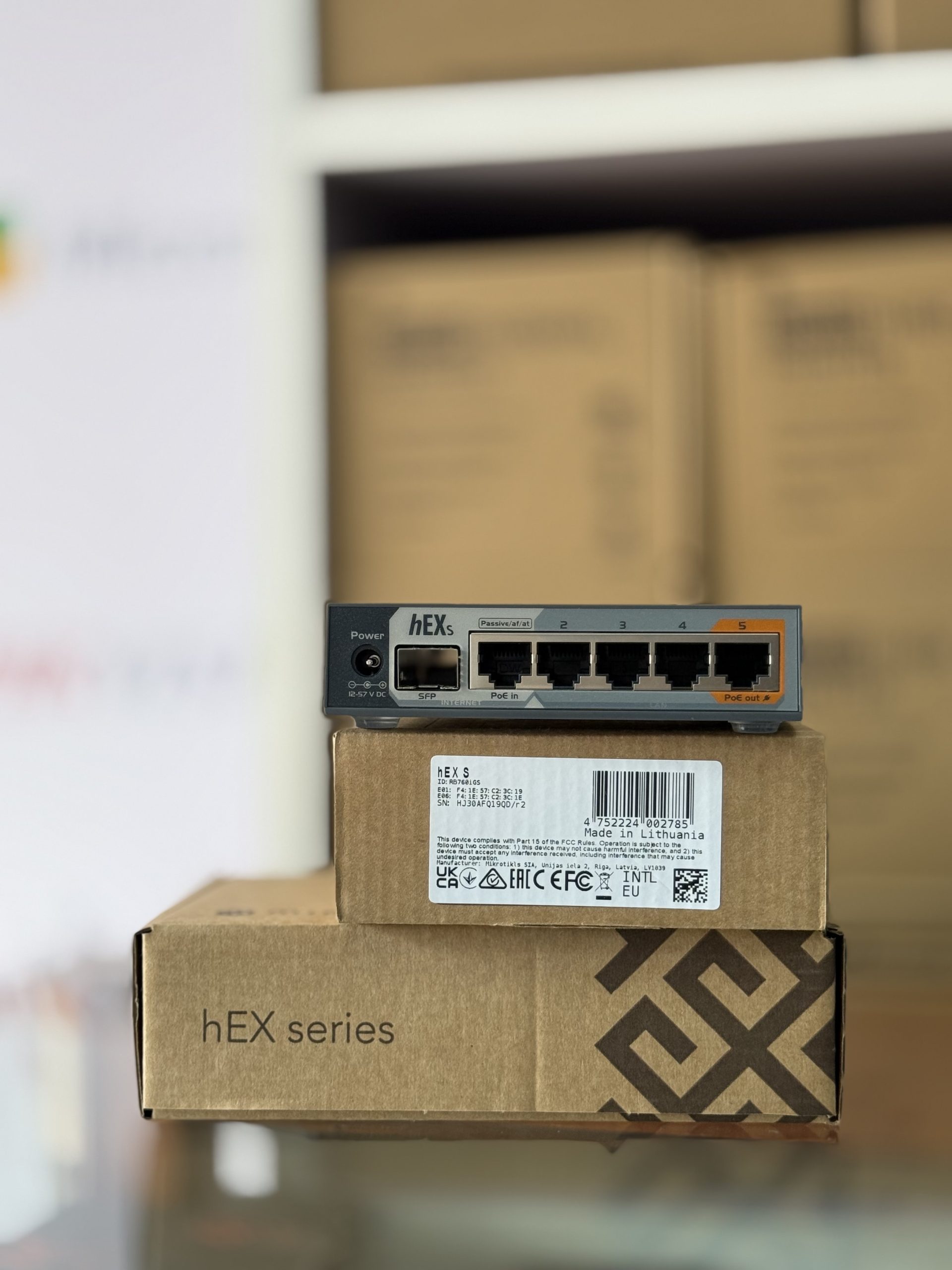 Mikrotik Hex 760igs Hex s
